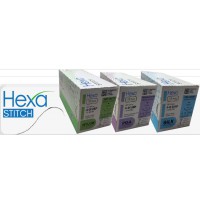 Hexa NYLON Black Monofilament, Size 4/0, Needle 19mm, Length 18"